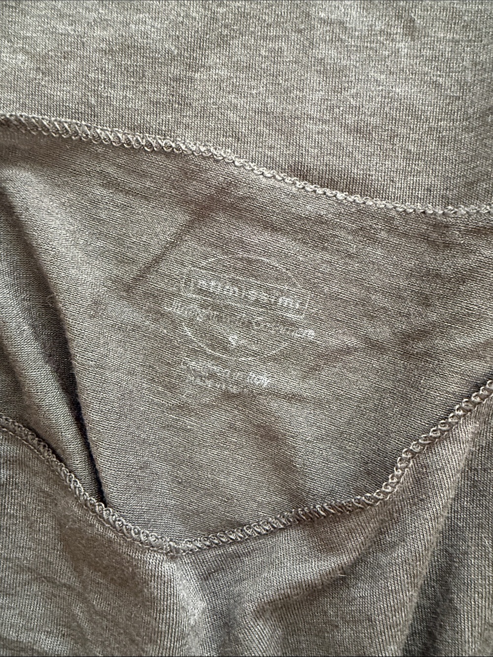 Intimissimi Safari Green Ultralight Cashmere Top S - Picture 5 of 5